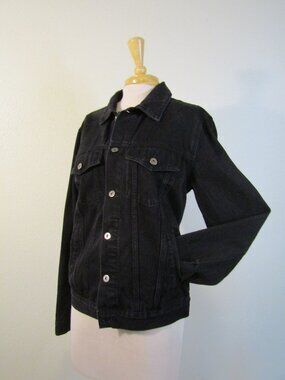 Classic Black Denim Jacket from Triot